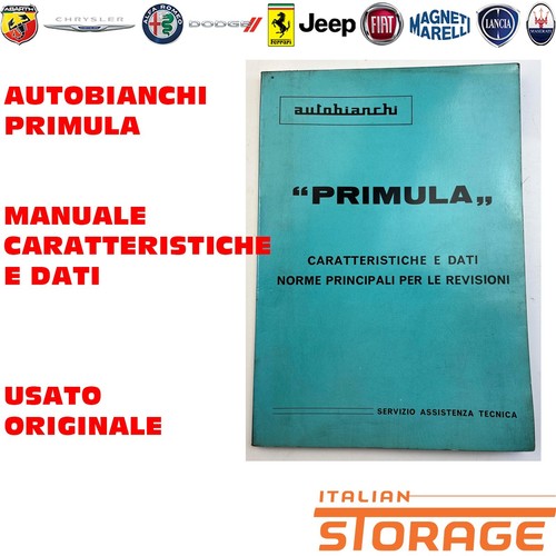Autobianchi primula manuale - autobianchi,