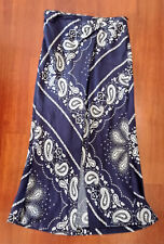 gonna lunga ZARA blu e bianca