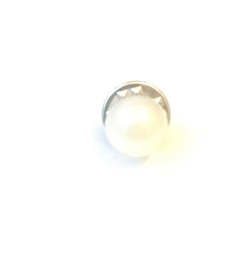 Spilla distintivo perla