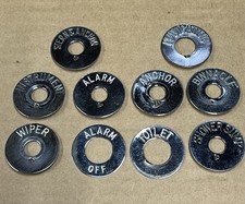 Vintage 10 USED Chrome Dash