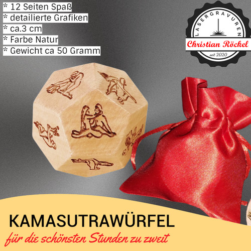 Cubo kamasutra lati legno - 12,