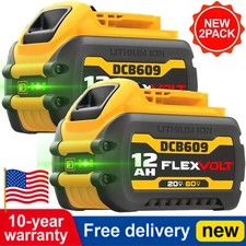 2Pack 12.0AH DCB609-2 For