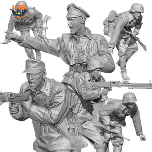 Modellino assemblaggio figure