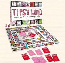 Tipsy Land Board Game Drinking