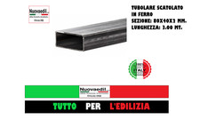 TUBOLARE PROFILO SCATOLATO 