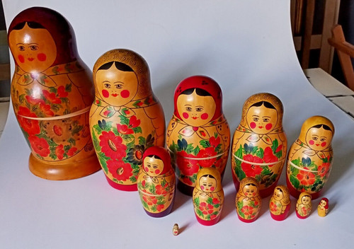 Matrioska russa originale anni - matrioska,