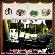 Giapponese Corto Noren Porta