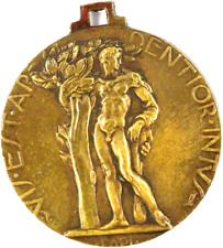 Medaglia fascista 1928 Anno VI, istituzione dell'opera nazionale balilla, Papi,