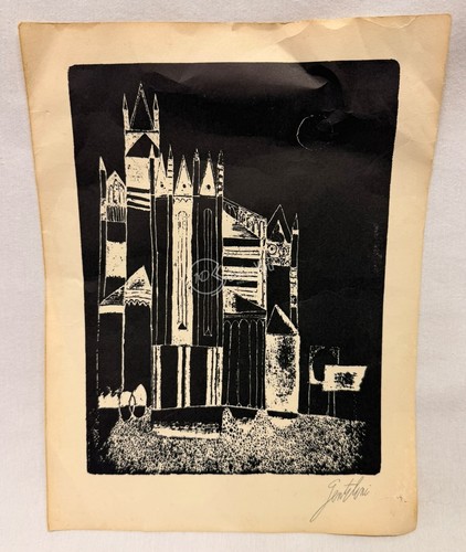 Linoleografia vintage