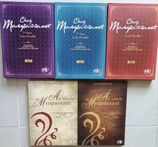 AU SIECLE DE MAUPASSANT saison 1. 4 DVD. CHEZ MAUPASSANT 3 volumes 6 DVD