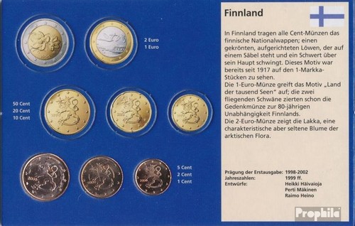 Monete finlandia fin1 2000 - fin1-, 3