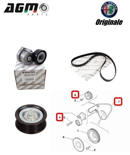 Kit cinghia esterna - kit,