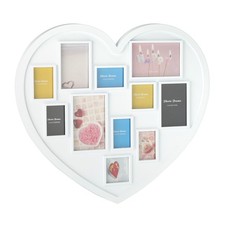 Cornice multifoto a cuore per