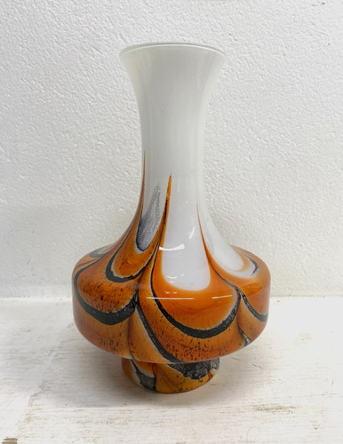 Vaso vetro murano - murano, soffiato