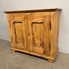 Antica credenza abete fine 800 legno chiaro restaurata . Misure ricercate