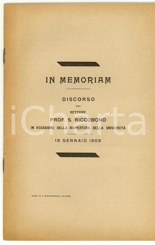 1909 salvatore riccobono - salvatore,