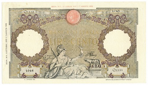 100 lire capranesi aquila - 100,