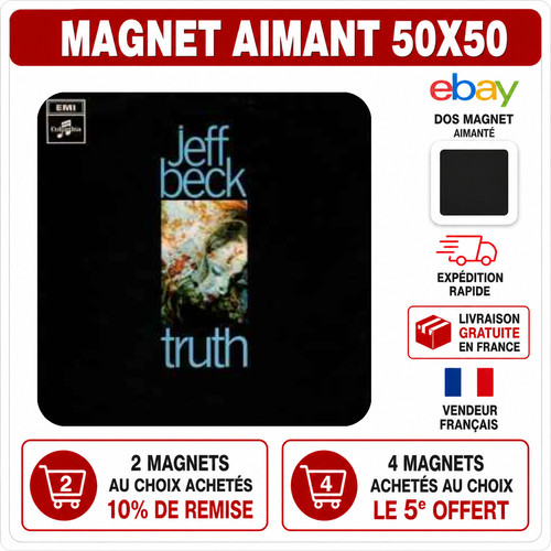 Magnet frigo jeff beck - frigo,