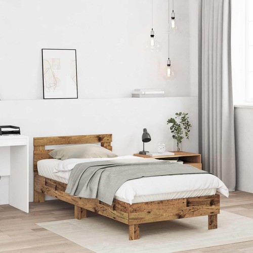 Struttura letto con - , testata