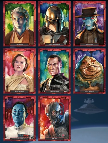 Topps star wars - wars, card