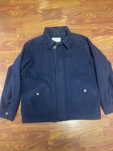 Giacca lana blu vintage - blu,