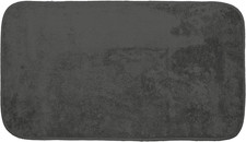 Tappeto MERLINO, Poliestere, Antracite, 50X110