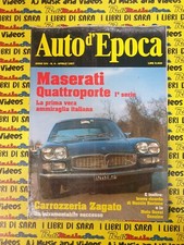 Rivista AUTO D'EPOCA anno XIV