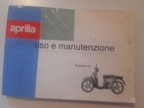Aprilia libretto uso - libretto, e