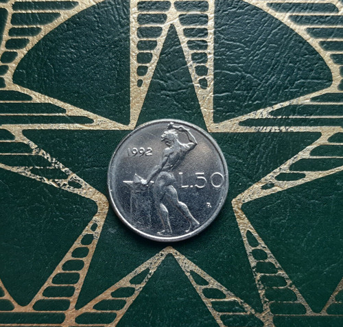 Lire 1992 vulcano - , 50