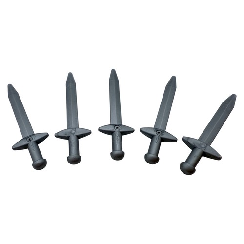 Lego spada lunga argento - lego®, 5x