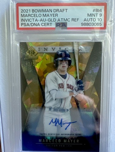 Bowman draft 2021 - invicta, gold