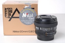 NIKON AF-D NIKKOR  20mm f. 2.8