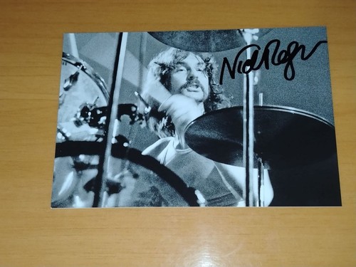 Autografo nick mason - nick,