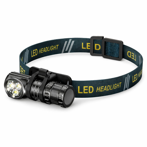 Torcia led ricaricabile - ricaricabile, testa