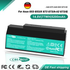 Batteria 5200 mAh A42-G73 G73-52 A43-G73 per Asus G53 G53JX G53SW G73JQ G73G VX7SX 3D