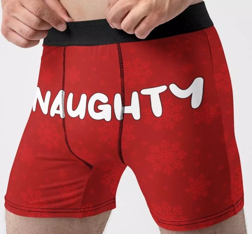 Boxer intimo natalizio uomo