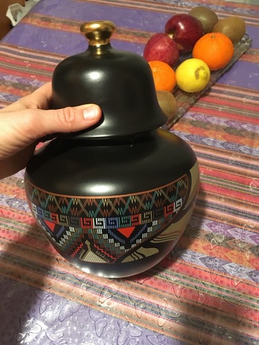 Vaso con disegni