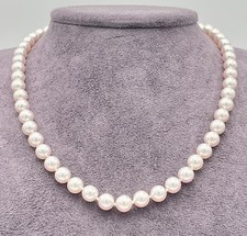 Akoya Hanadama Pearl Necklace