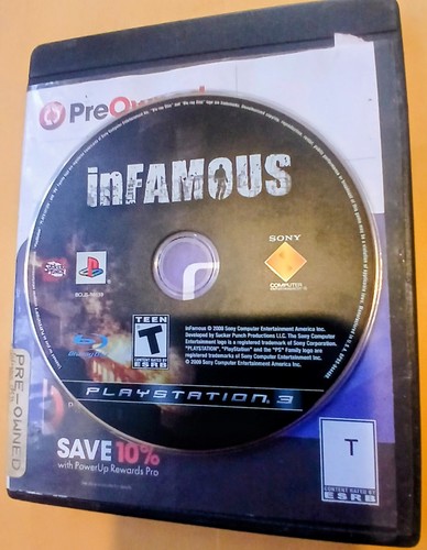 Infamous sony playstation 3 - (sony,