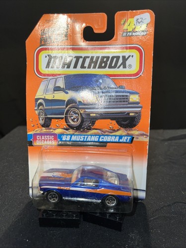 Matchbox 1968 ford mustang - ford,