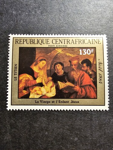 Timbro centrafricano quadri - centrafricano,