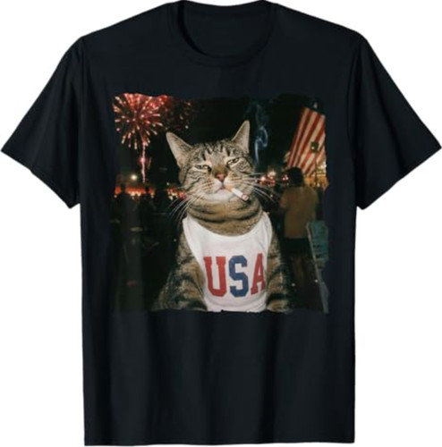 Maglietta luglio gatto - maglietta, 4