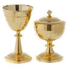 Decorated Chalice and Pisside