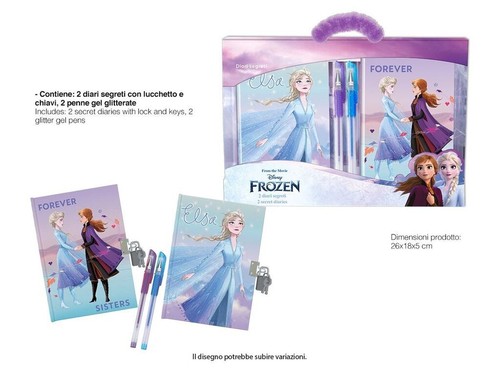 Frozen set diario segreto - frozen,