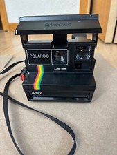 📷 Macchina fotografica terrestre Polaroid 600 vintage Spirit Rainbow Stripe - non testata così com'è