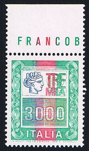 Italia francobollo alti - italia, 1