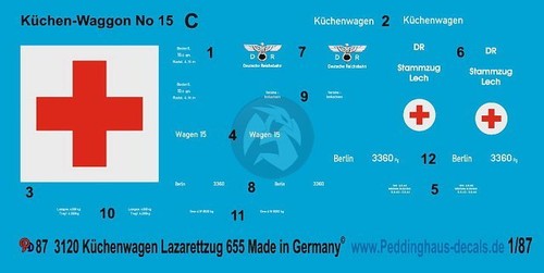 Peddinghaus treno - 1/87, (ho)