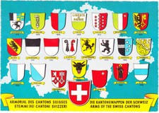 Stemmi dei cantoni svizzera - dei,