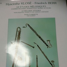Klose Melodic Etudes