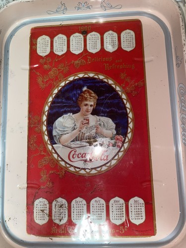 Vassoio lamiera vintage - in,
